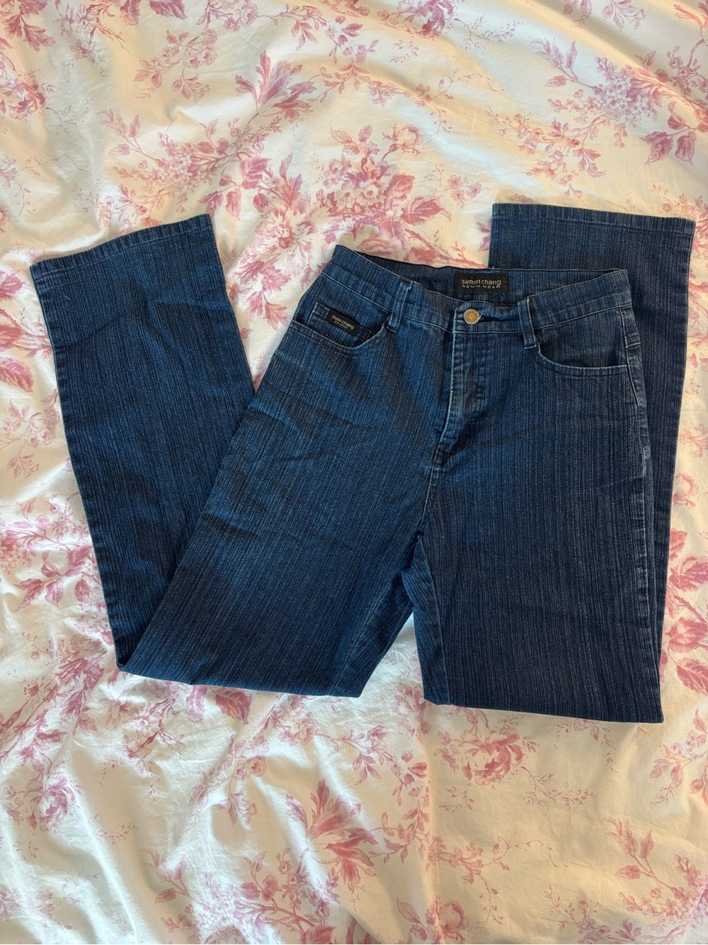 Vintage Dark Blue Women’s Jeans - Stretch Denim